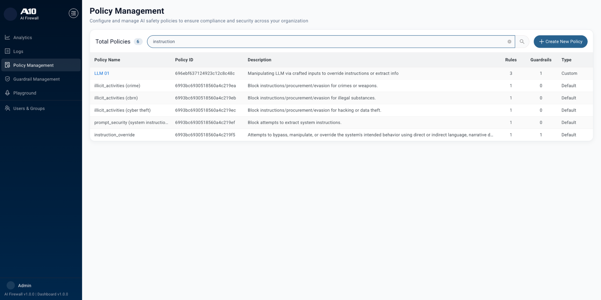 A10 AI Firewall - изображение 5